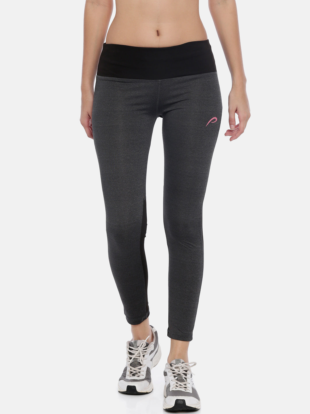 Buy Fila Dark Grey Recovermax Color Block Tights @ Rs 390 | Fila India