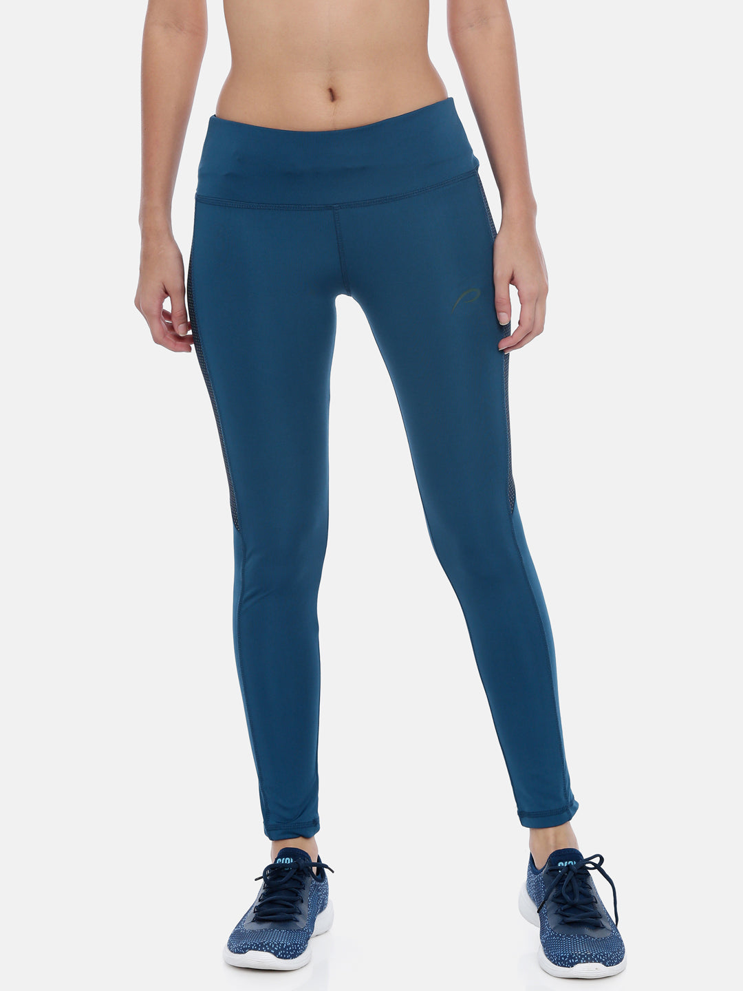 Buy Fila Teal Recovermax Color Block Tights @ Rs 390 | Fila India