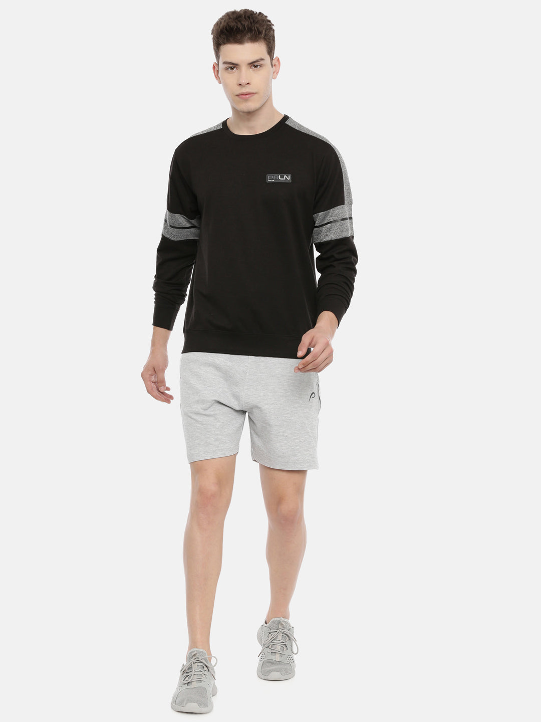 Men's Color Block Gym Sweatshirts