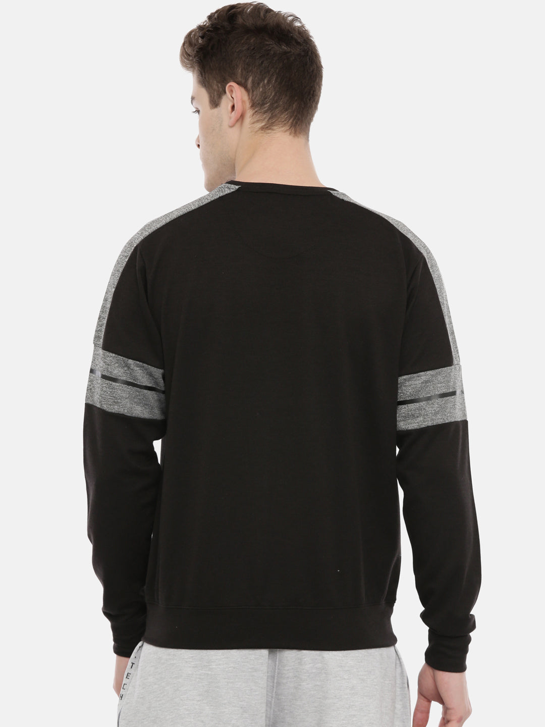 Men's Color Block Gym Sweatshirts