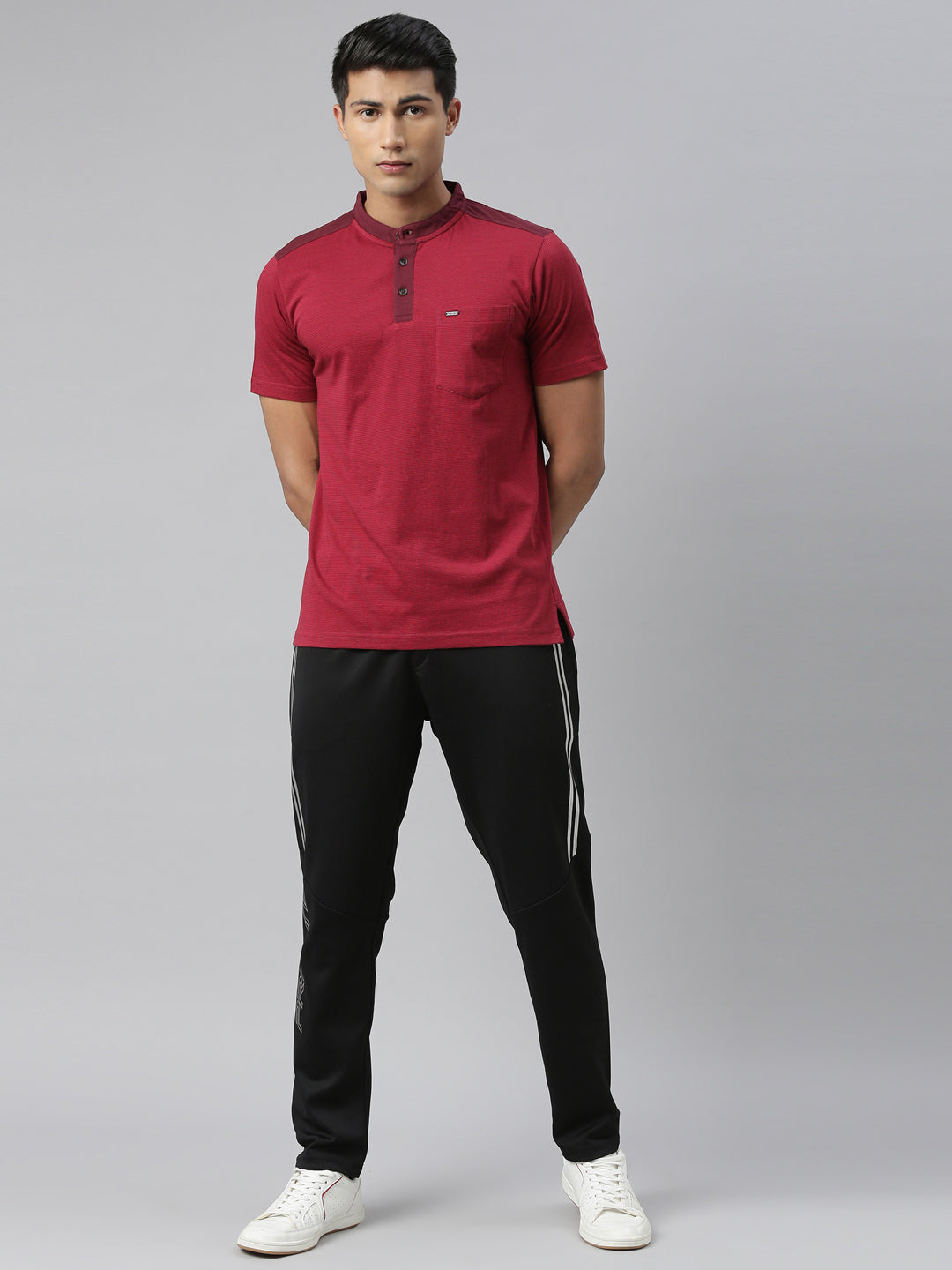 Men's Solid Gym Track Pants