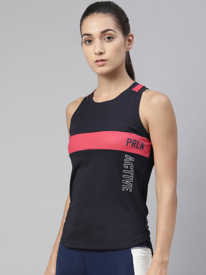 Women's InstaCool Color Block Gym Tank Tops
