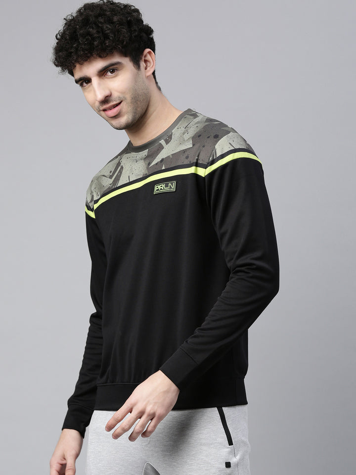 Men's Solid Gym Sweatshirts