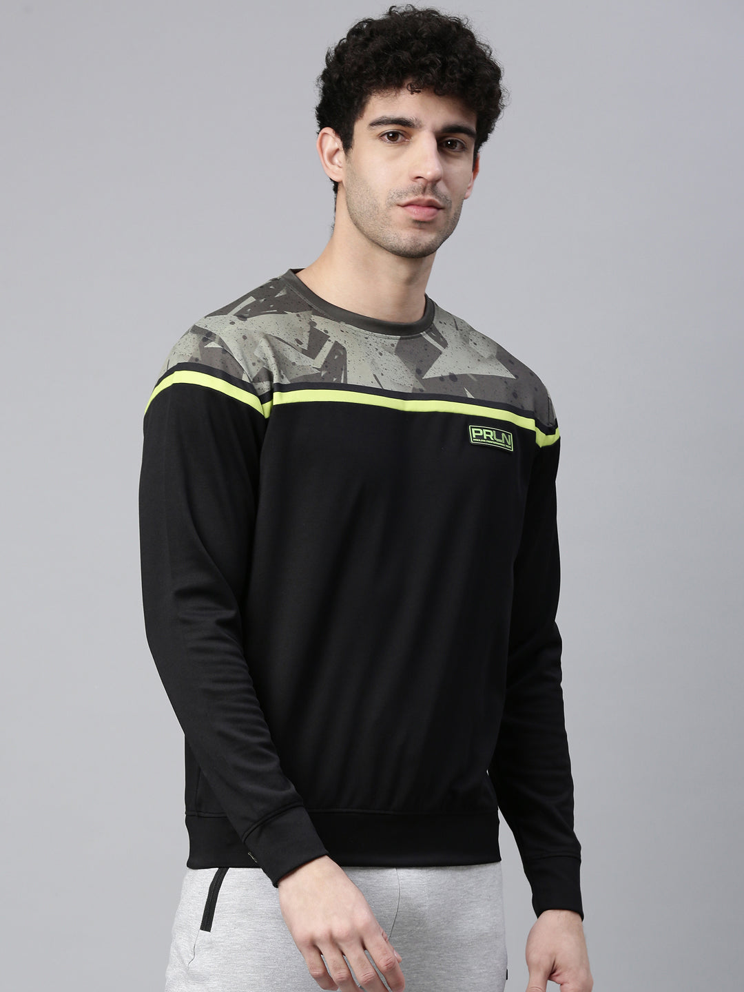 Men's Solid Gym Sweatshirts