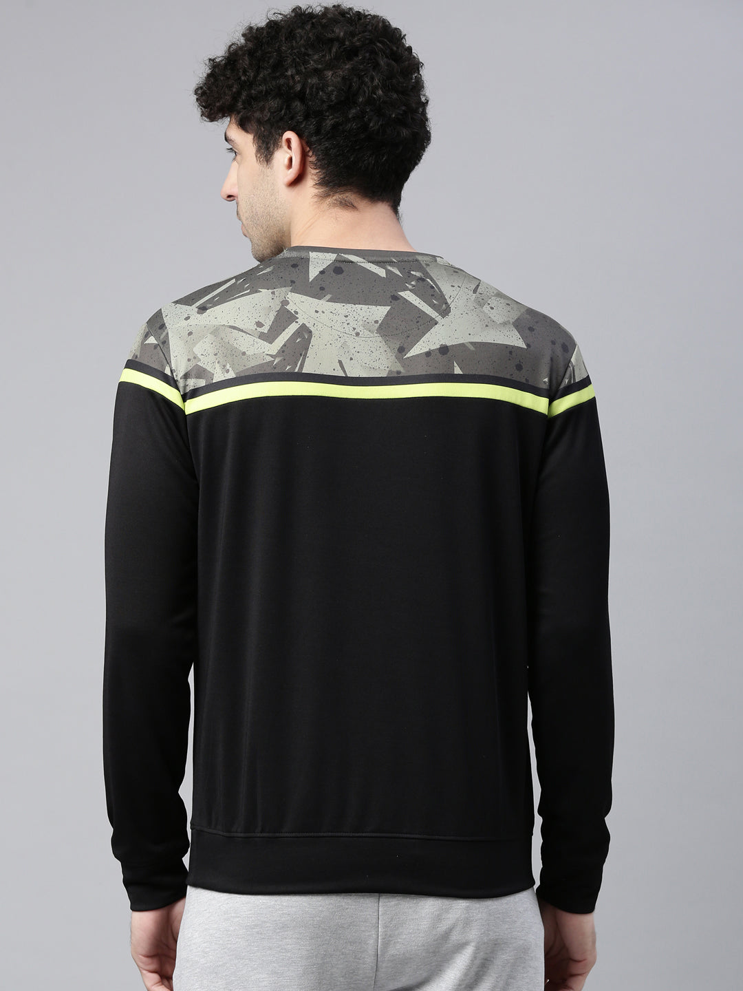 Men's Solid Gym Sweatshirts
