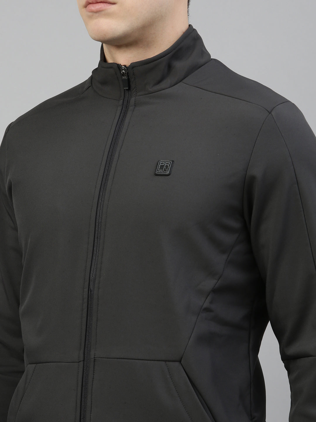 Men's Solid Comfort Fit Jackets