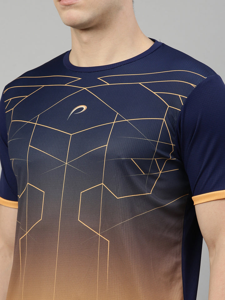 Men's InstaCool Printed Gym T-Shirts