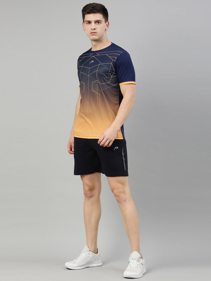 Men's InstaCool Printed Gym T-Shirts