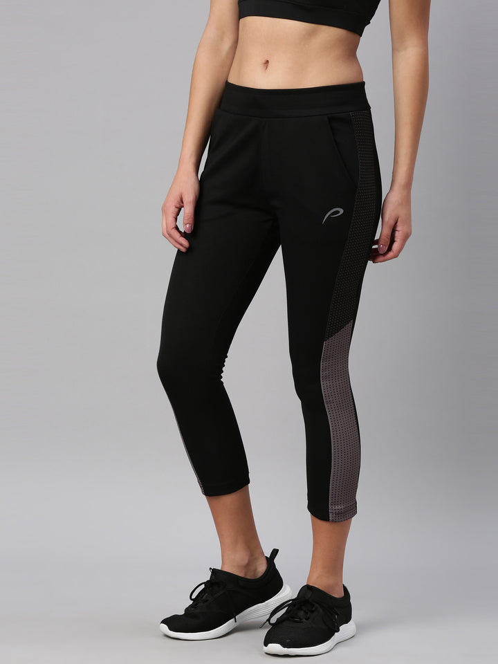 Women's Color Block Gym Track Pants