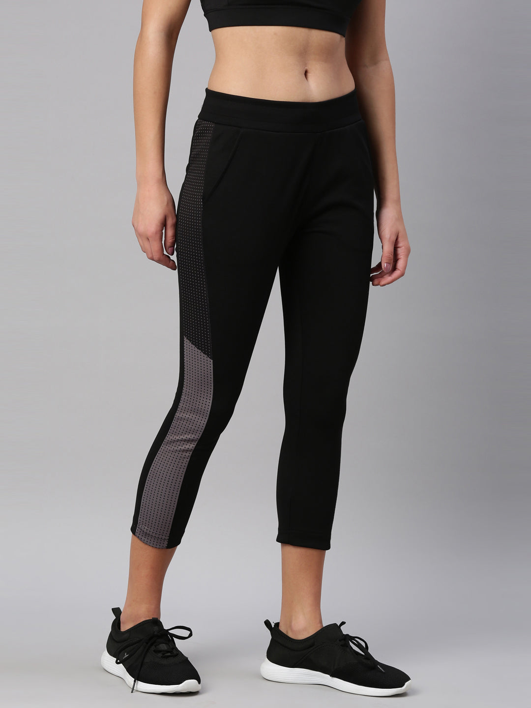 Women's Color Block Gym Track Pants