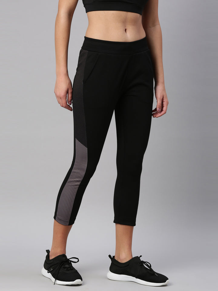 Women's Color Block Gym Track Pants