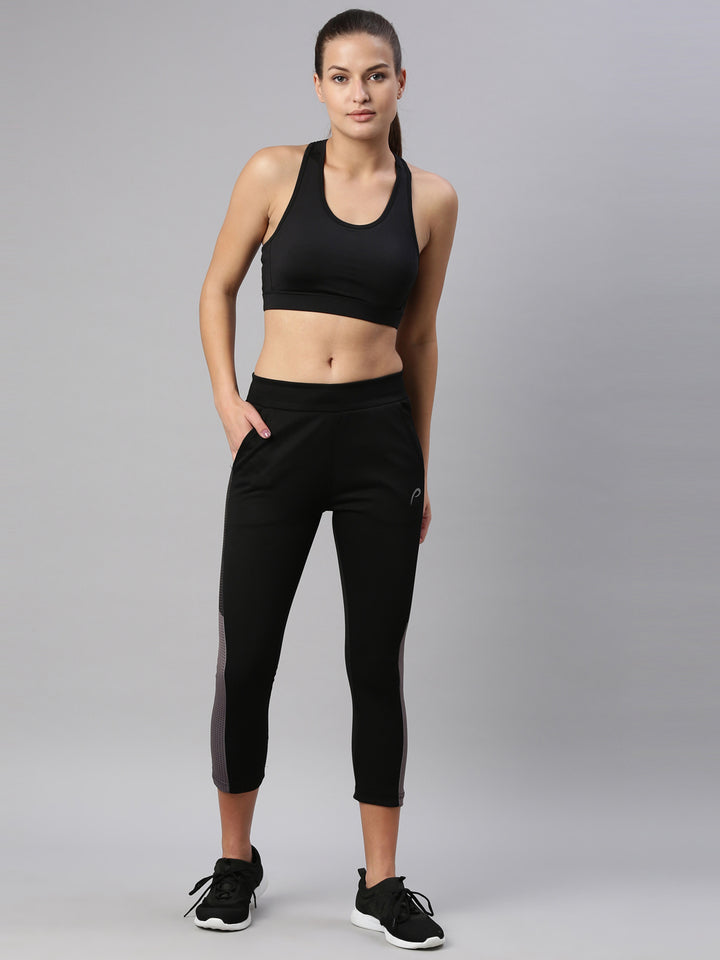 Women's Color Block Gym Track Pants