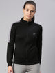 Women's Solid Gym Sweat Jacket