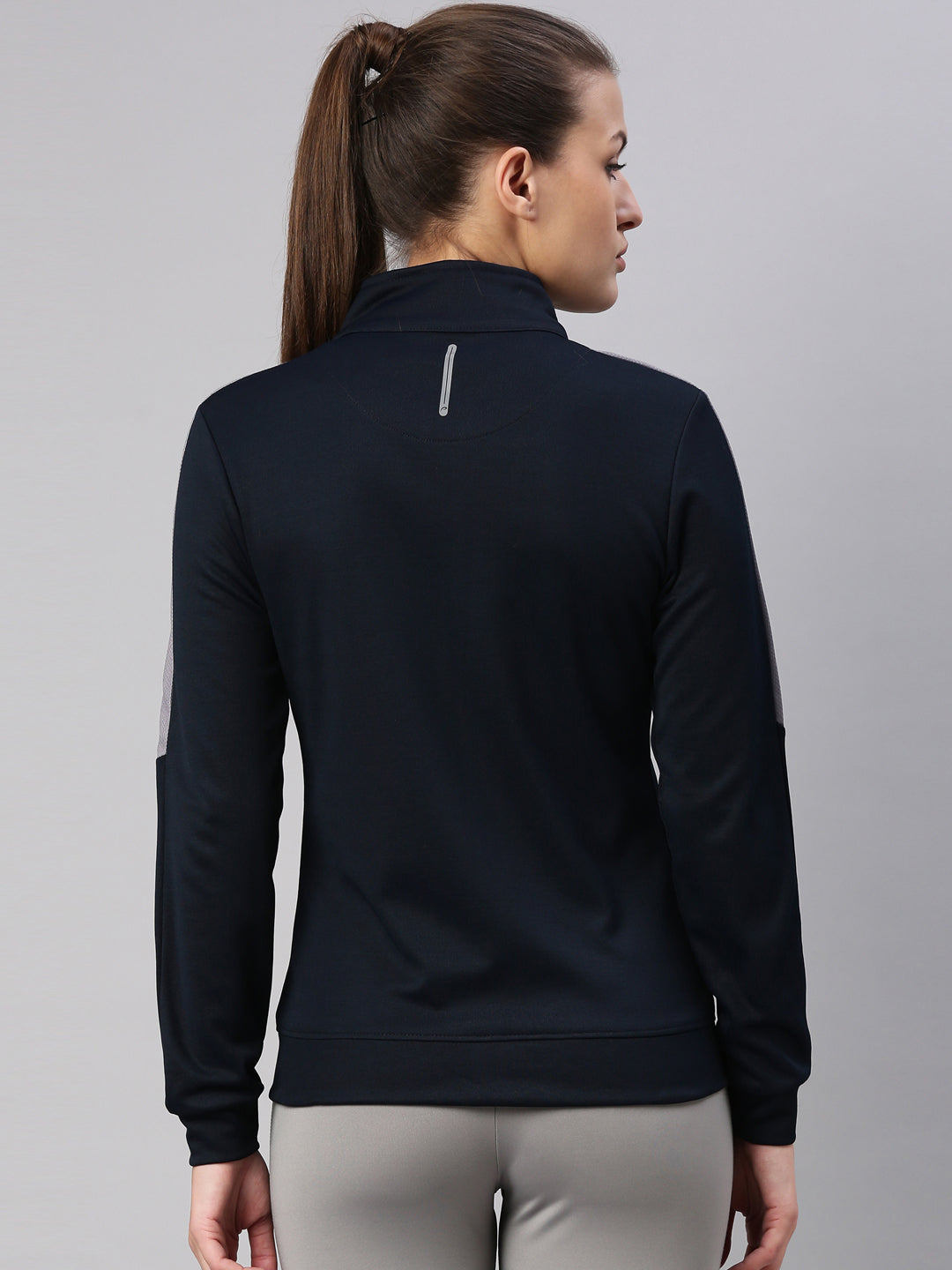 Women's Solid Gym Sweat Jacket