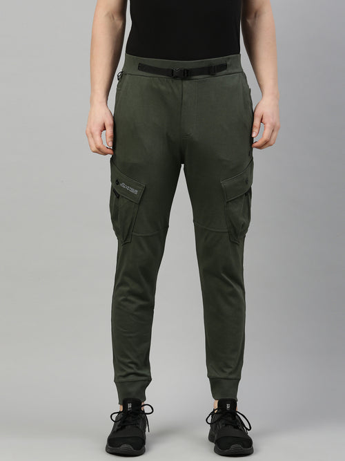 Men's Solid Comfort Fit Jogger