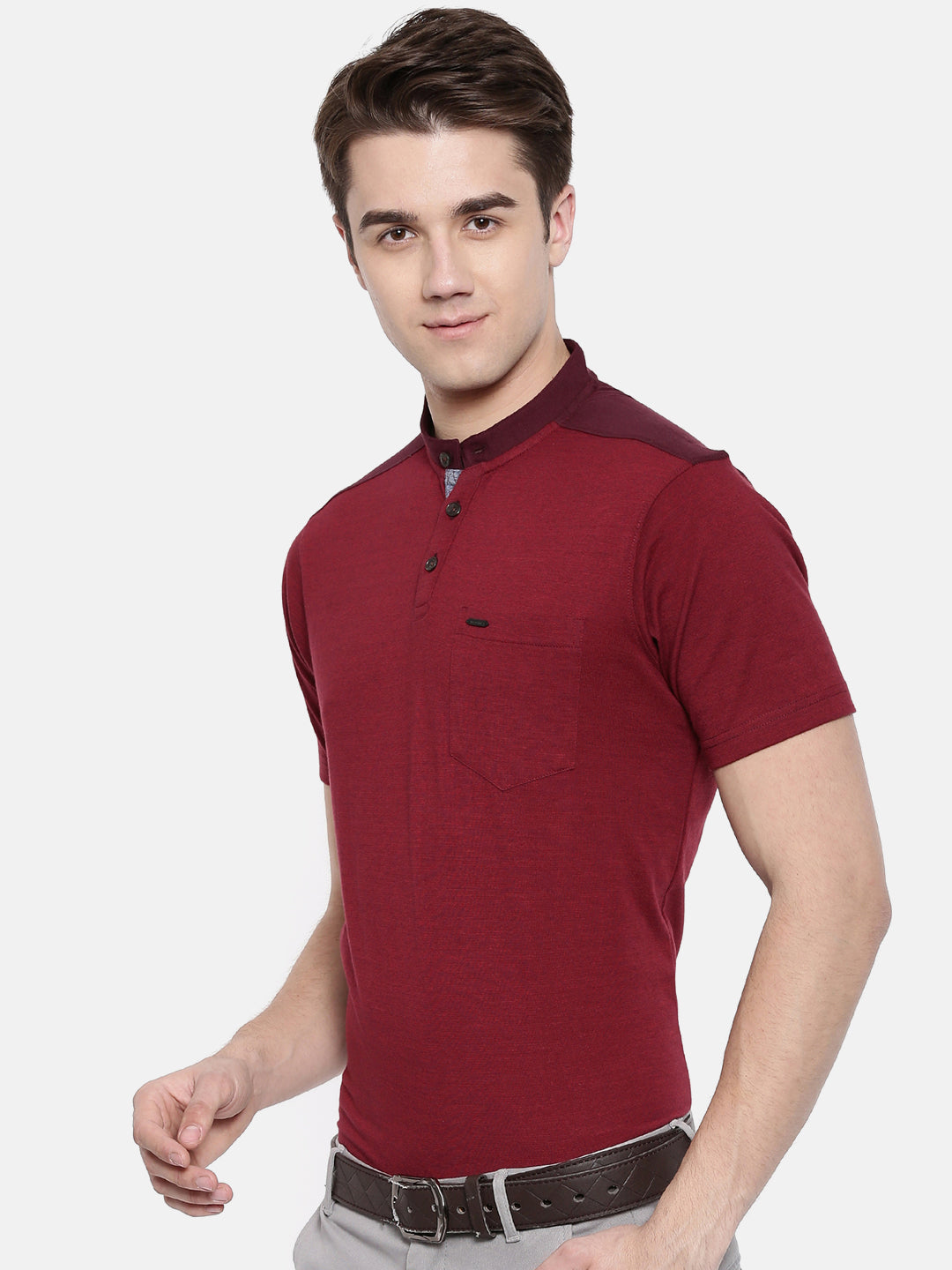 Men's Textured Polos
