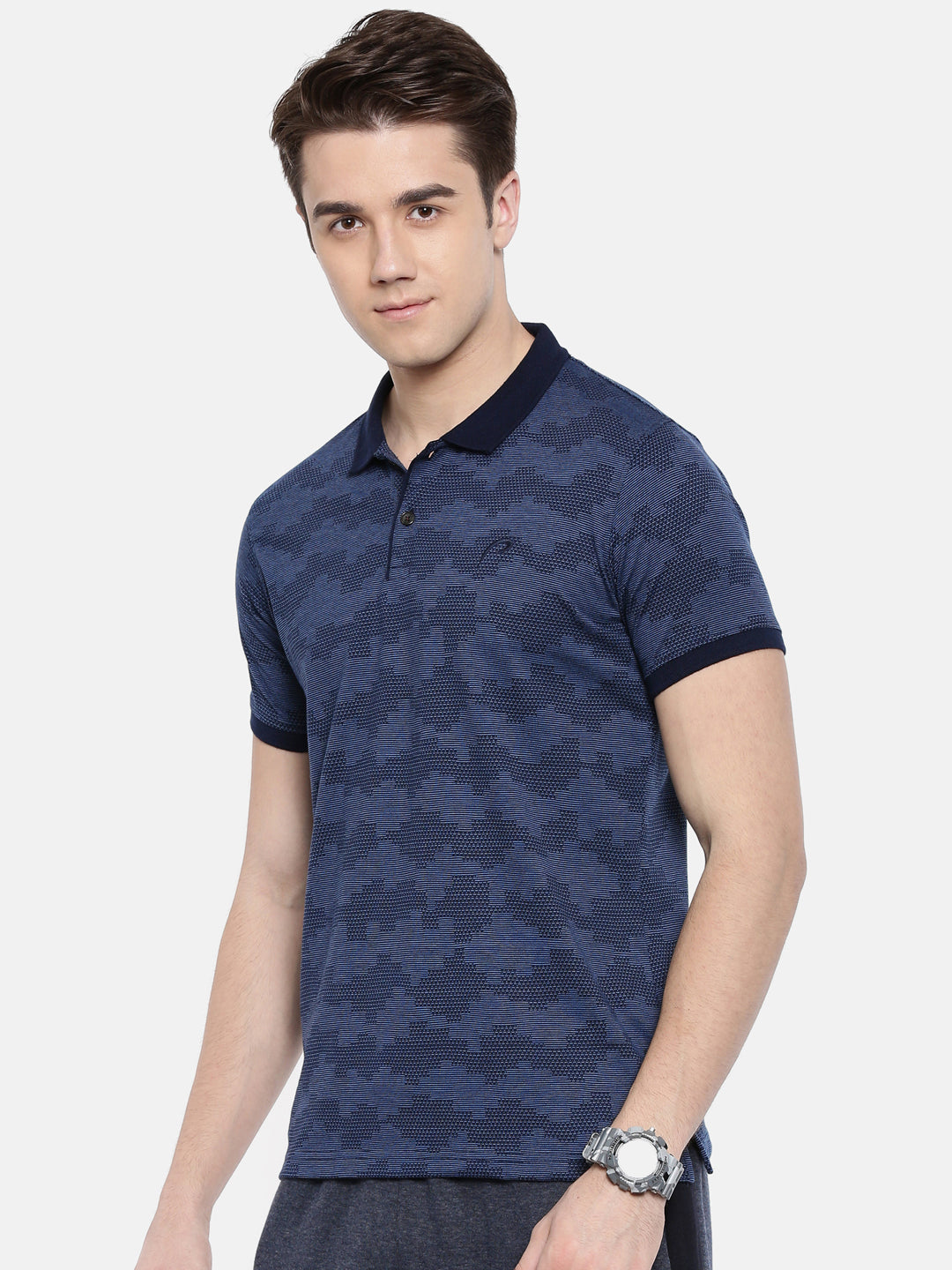 Men's Textured Polos