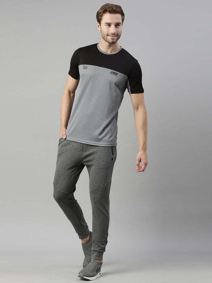 Men's Solid Comfort Fit Track Pants