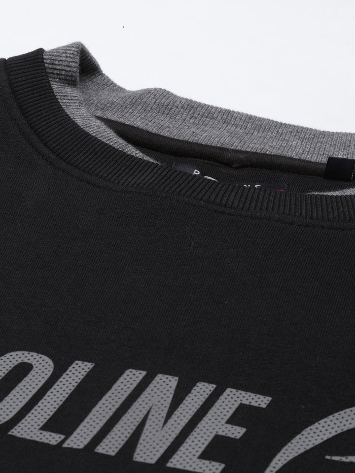 Men's Solid Comfort Fit Sweatshirts