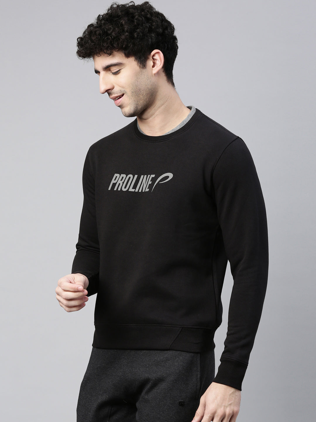 Men's Solid Comfort Fit Sweatshirts