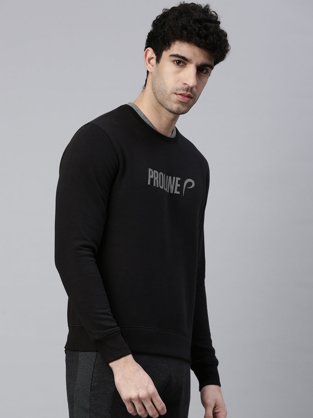 Men's Solid Comfort Fit Sweatshirts