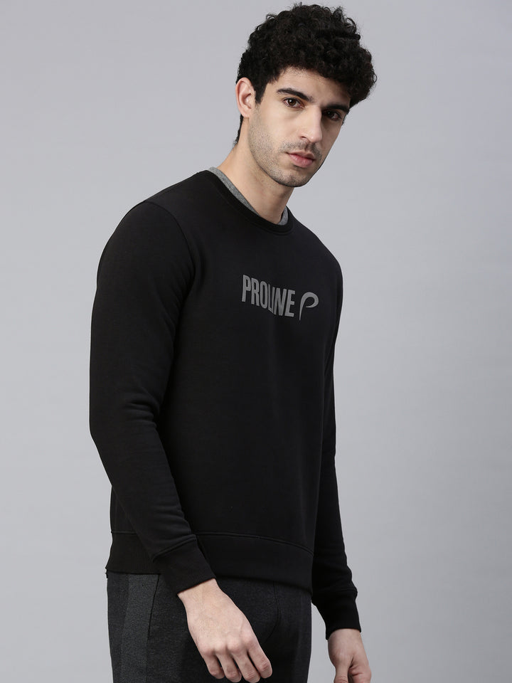 Men's Solid Comfort Fit Sweatshirts