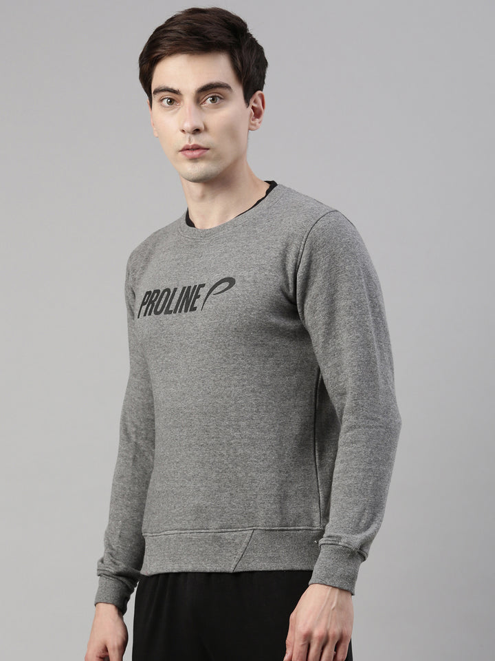 Men's Solid Comfort Fit Sweatshirts