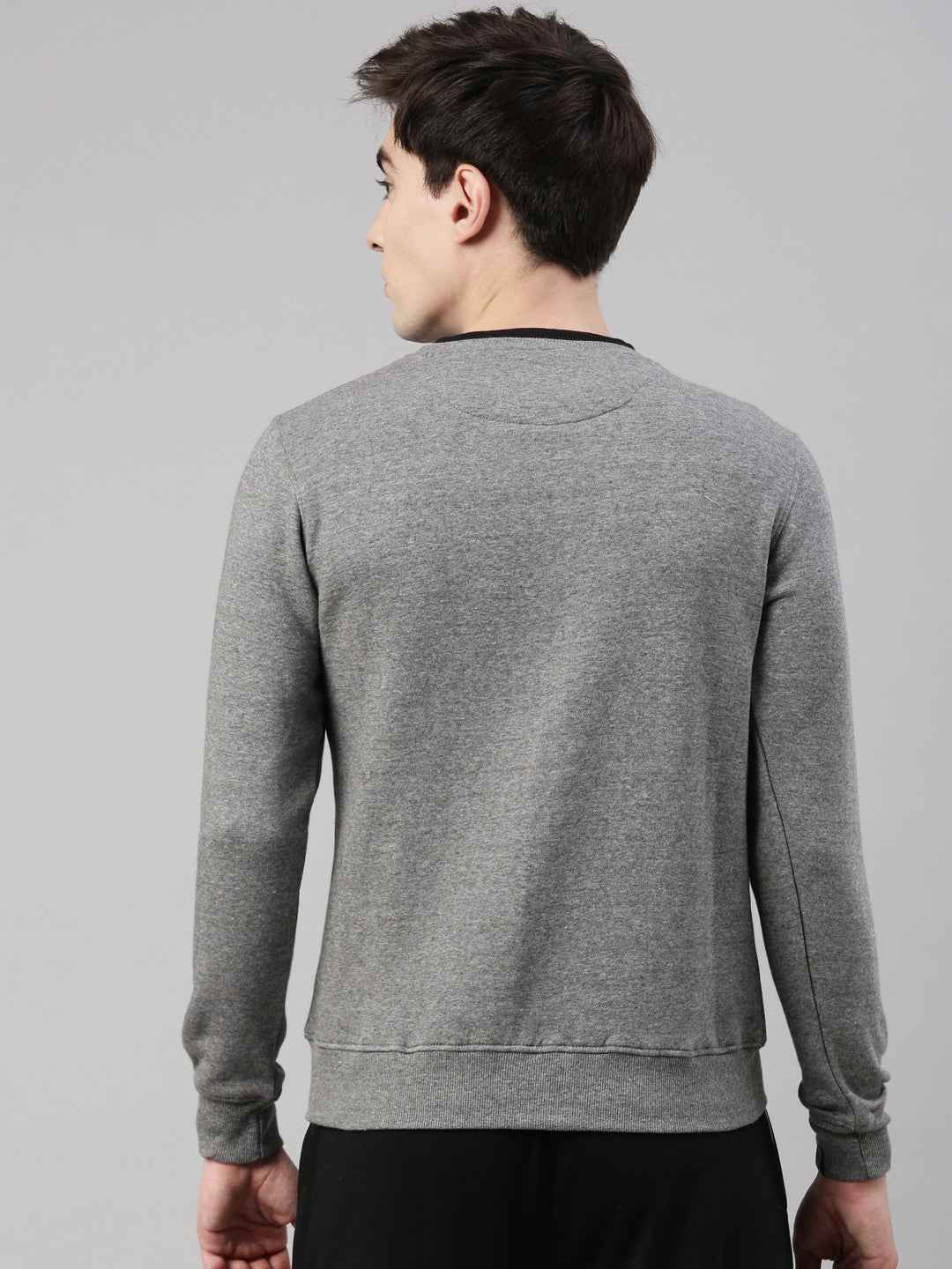 Men's Solid Comfort Fit Sweatshirts