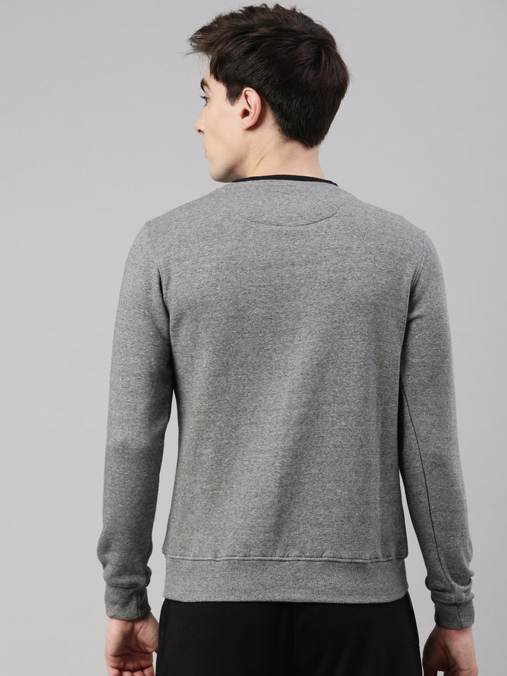 Men's Solid Comfort Fit Sweatshirts