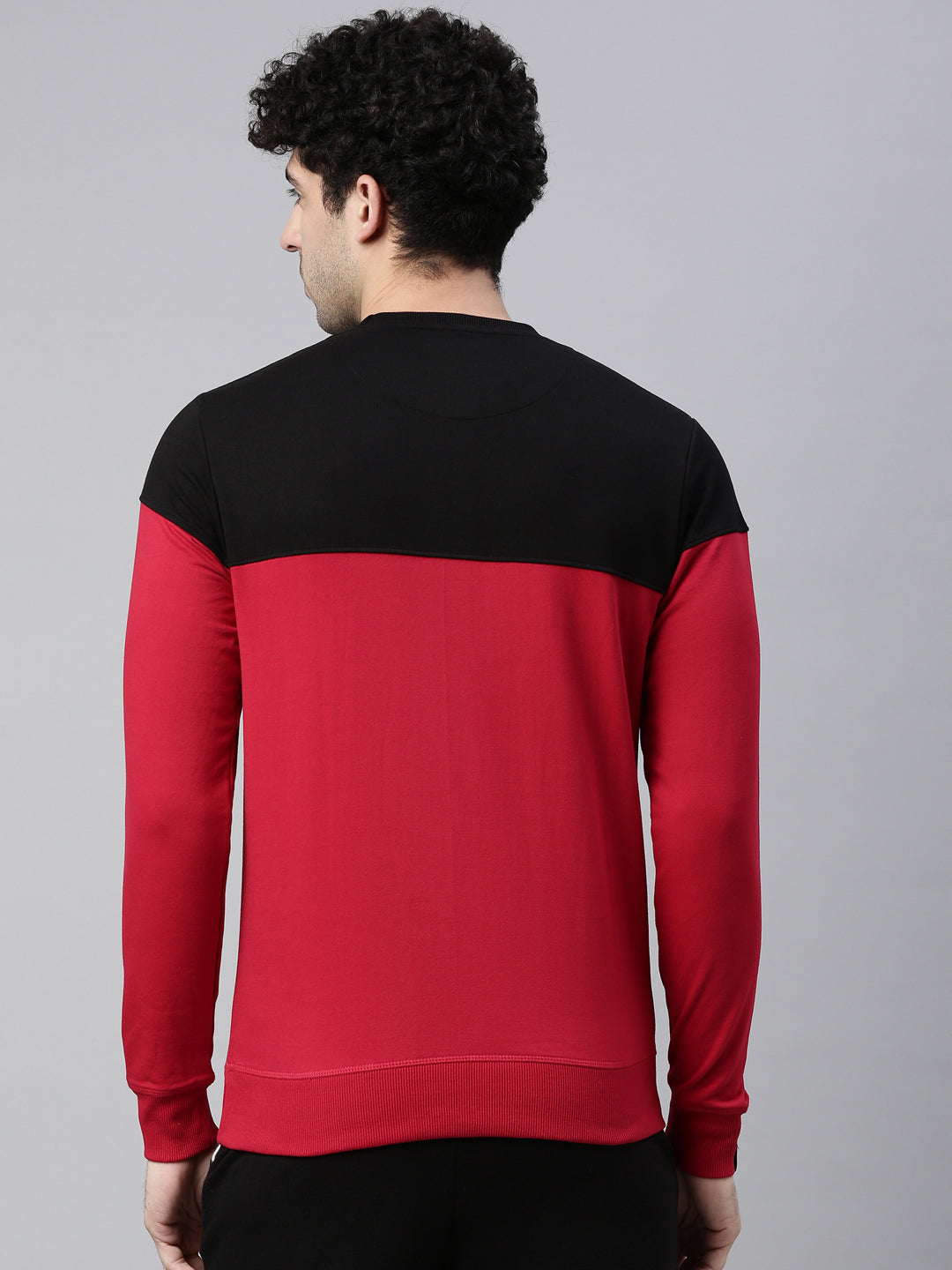 Men's Color Block Comfort Fit Sweatshirts