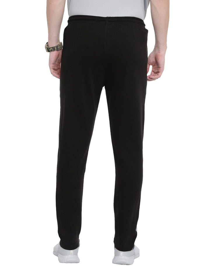 Men's Solid Tapered Fit Track Pants