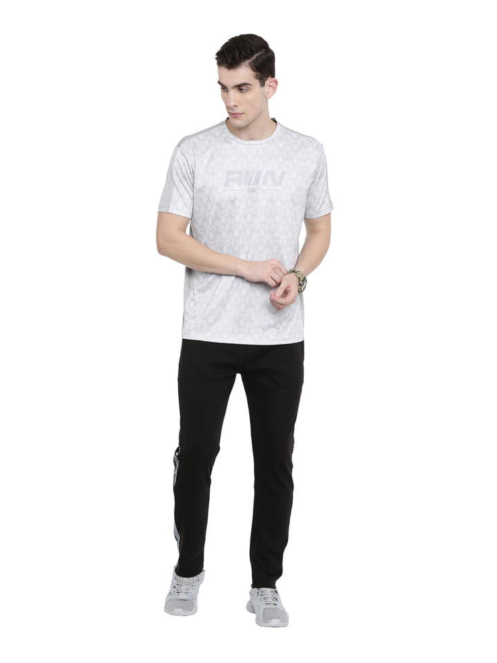 Men's Solid Tapered Fit Track Pants