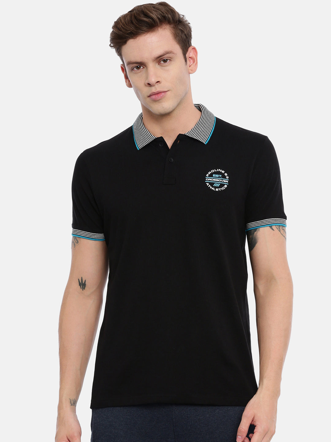 Men's Color Block Polos