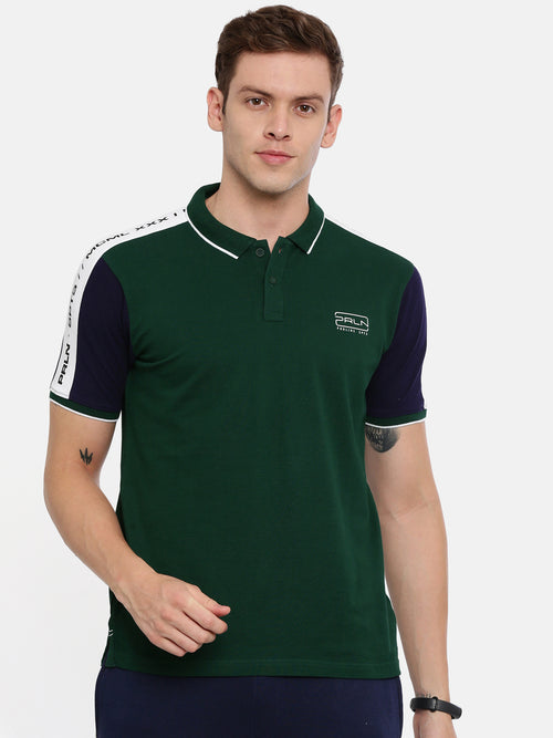 Men's Color Block Polos