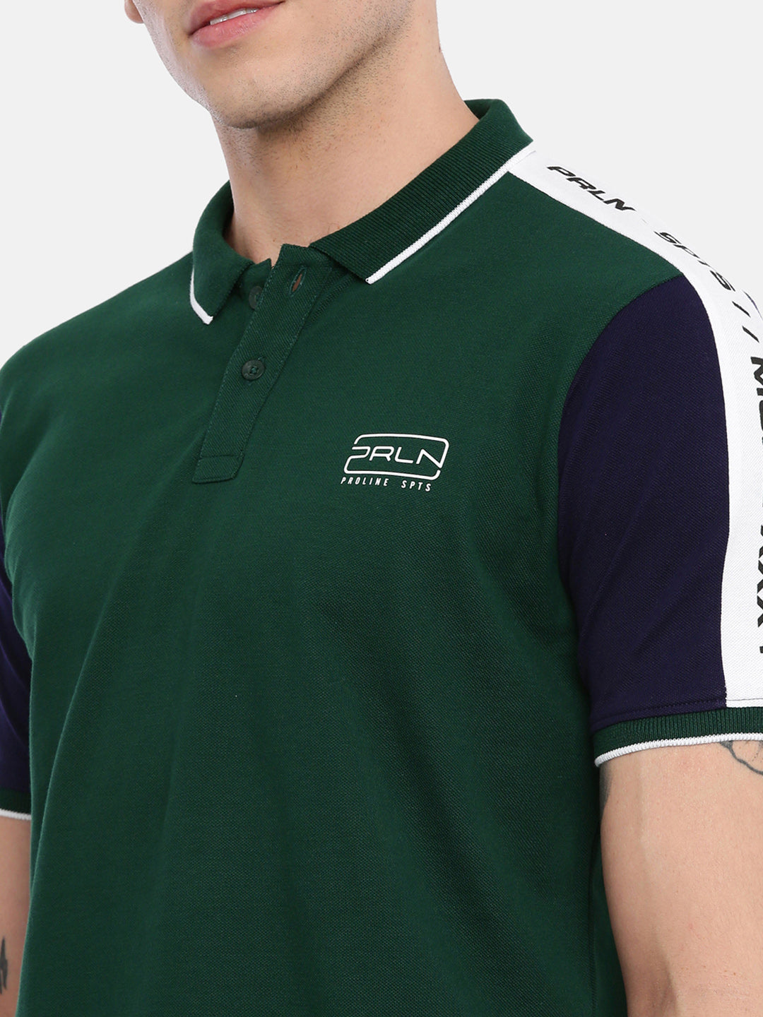 Men's Color Block Polos