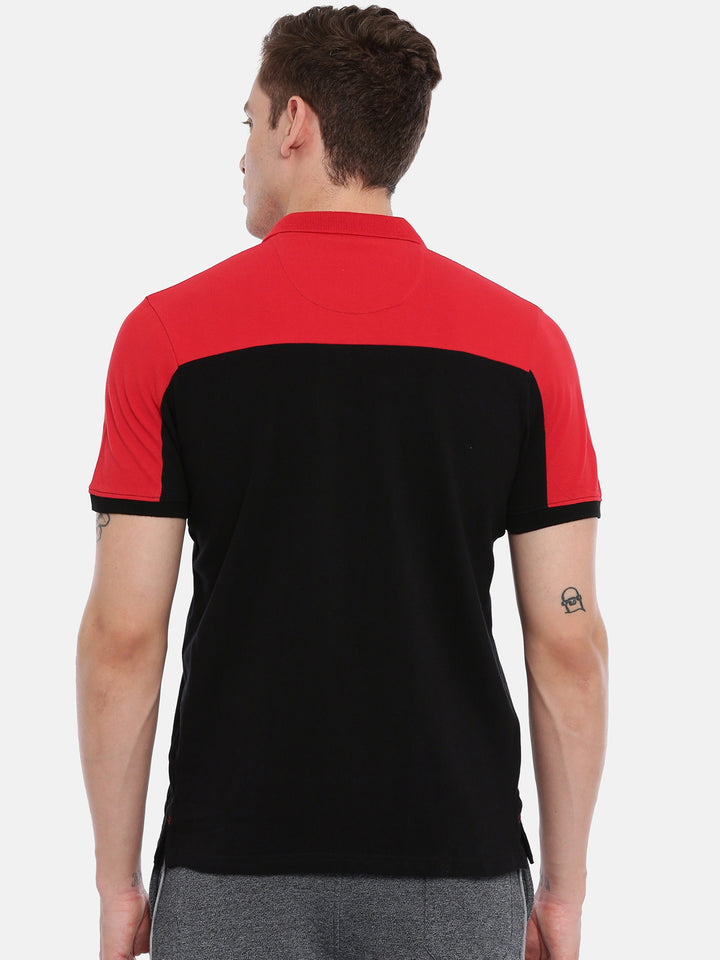 Men's Color Block Polos