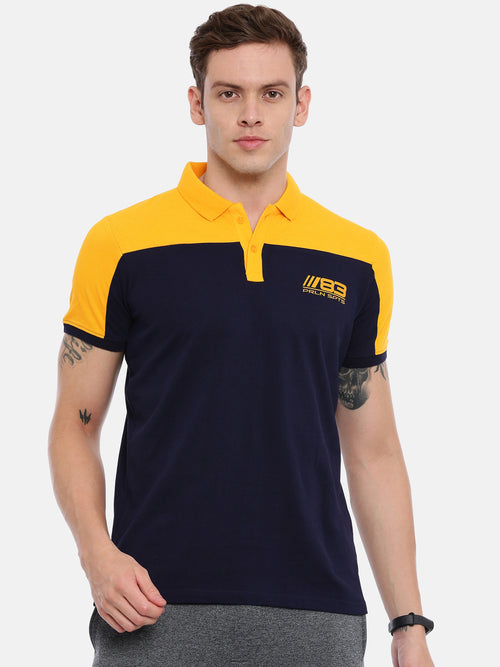 Men's Color Block Polos