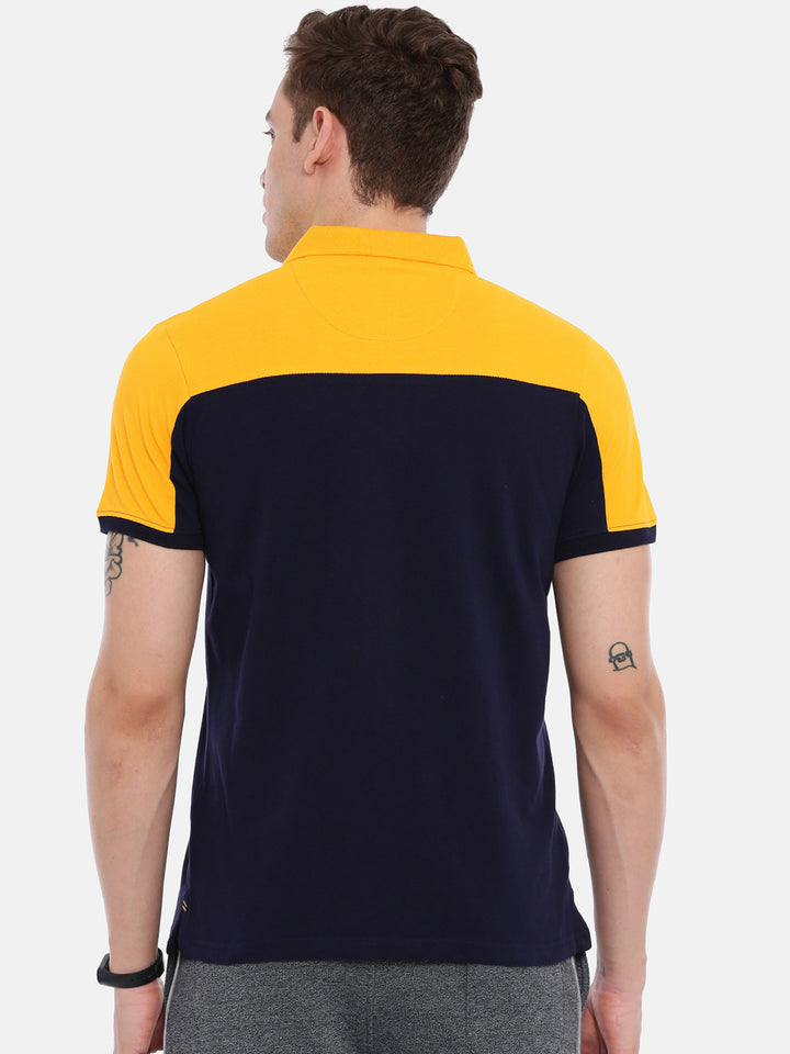 Men's Color Block Polos