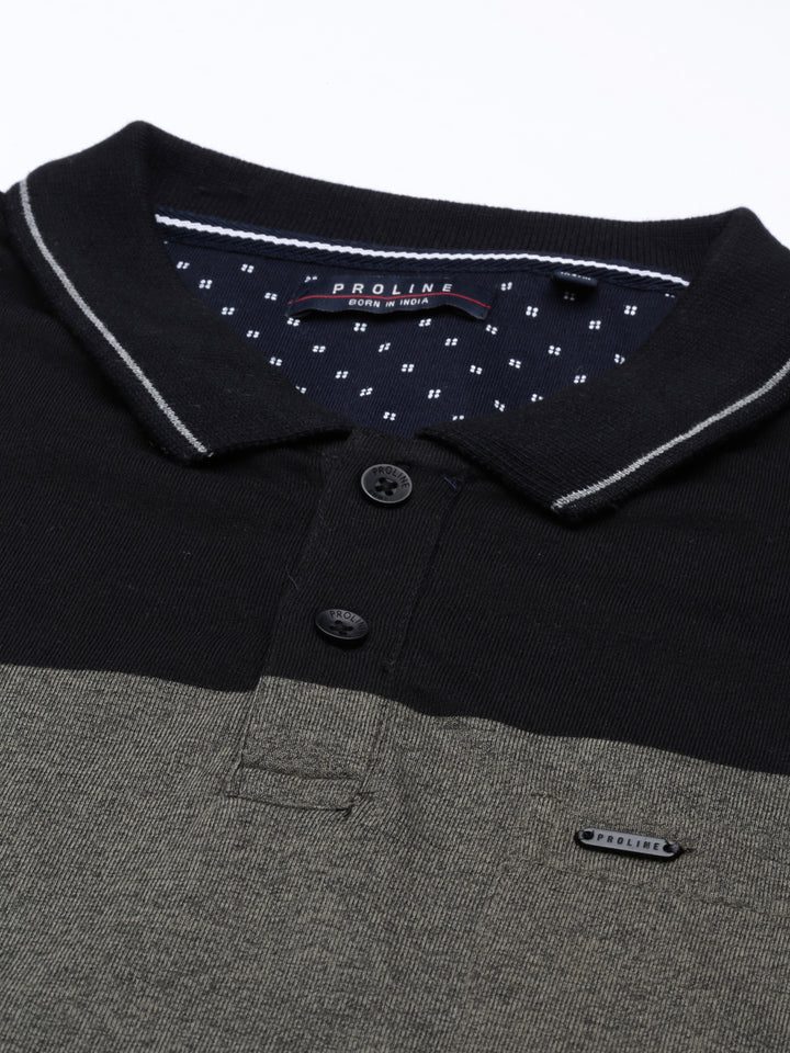 Men's Color Block Polos