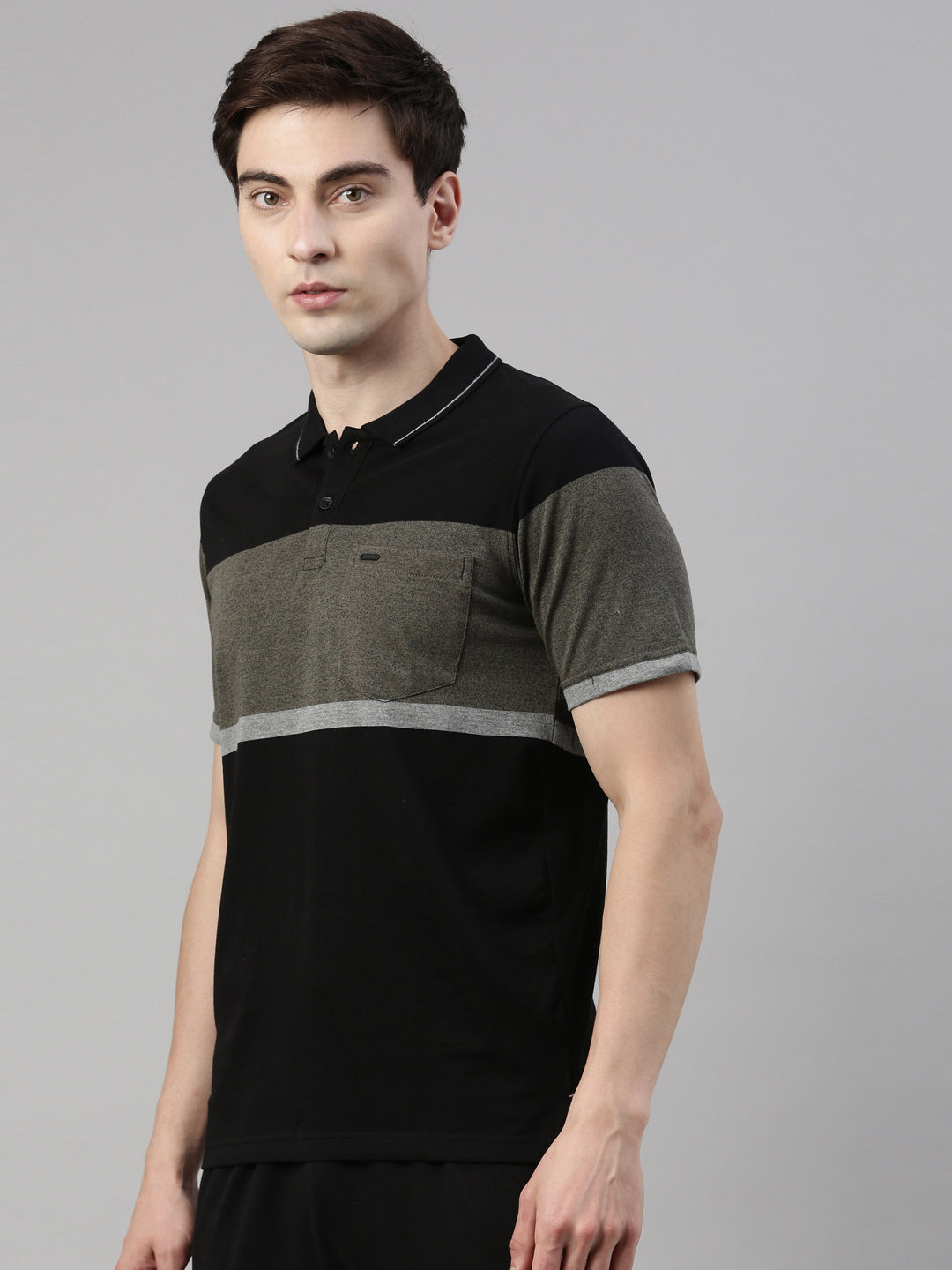 Men's Color Block Polos