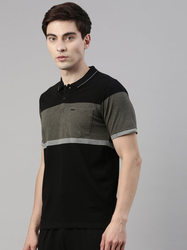 Men's Color Block Polos