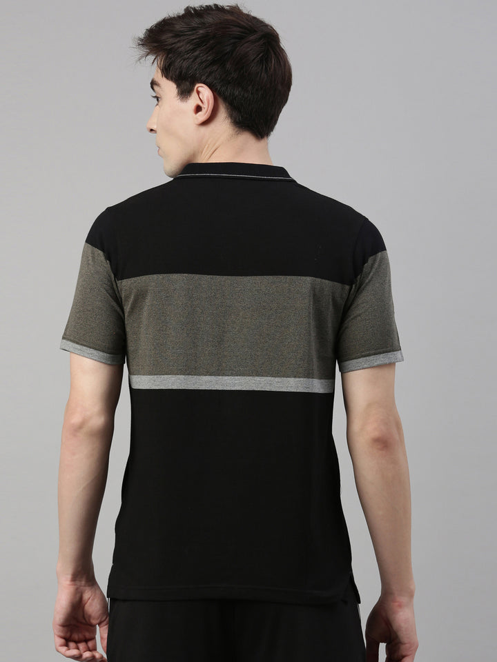 Men's Color Block Polos