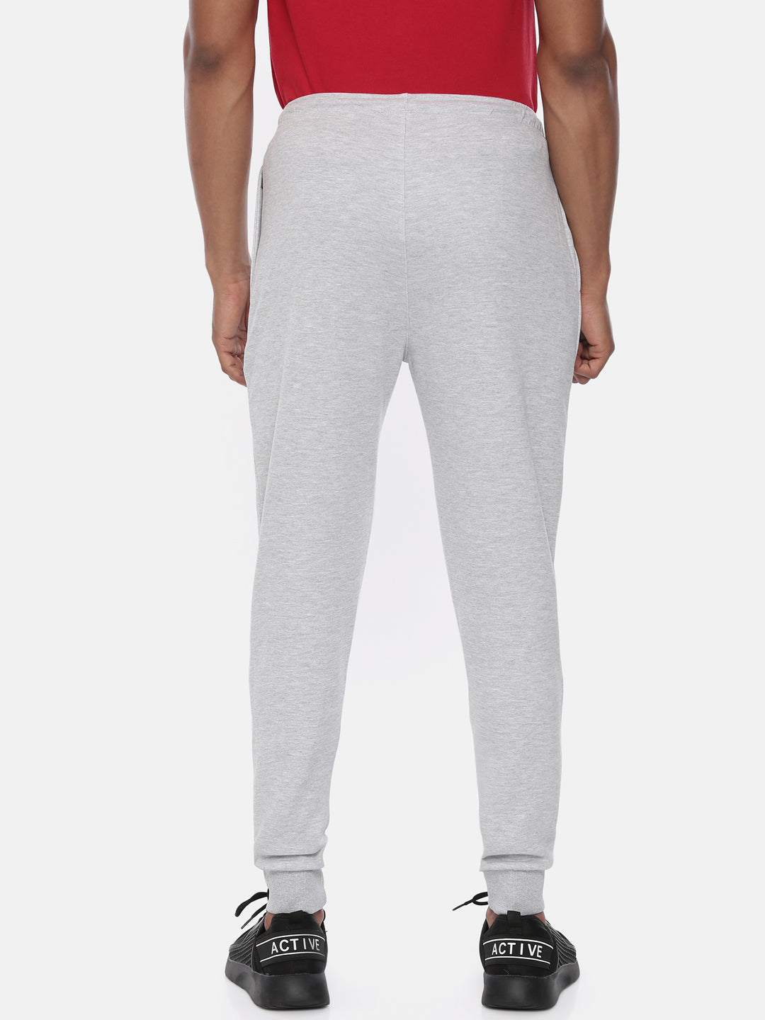 Men's Solid Comfort Fit Track Pants