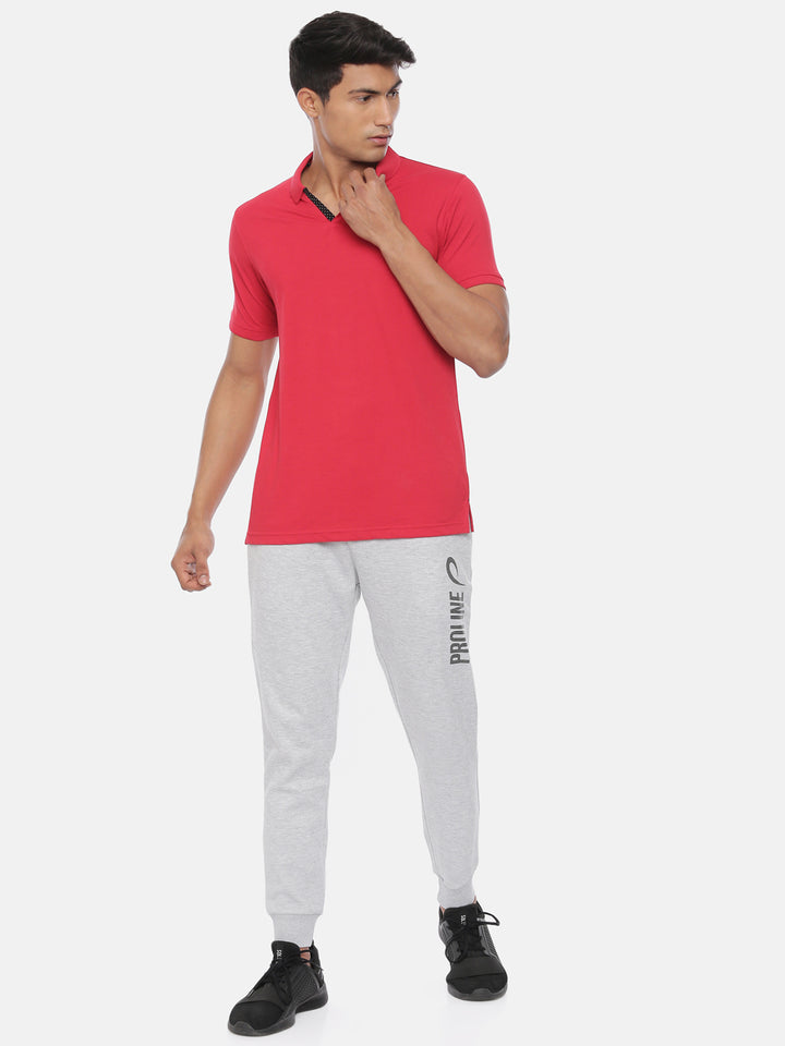 Men's Solid Comfort Fit Track Pants