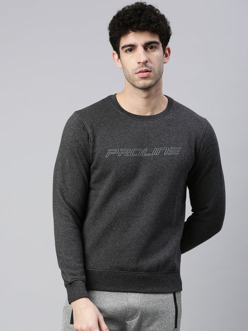 Men's Solid Comfort Fit Sweatshirts