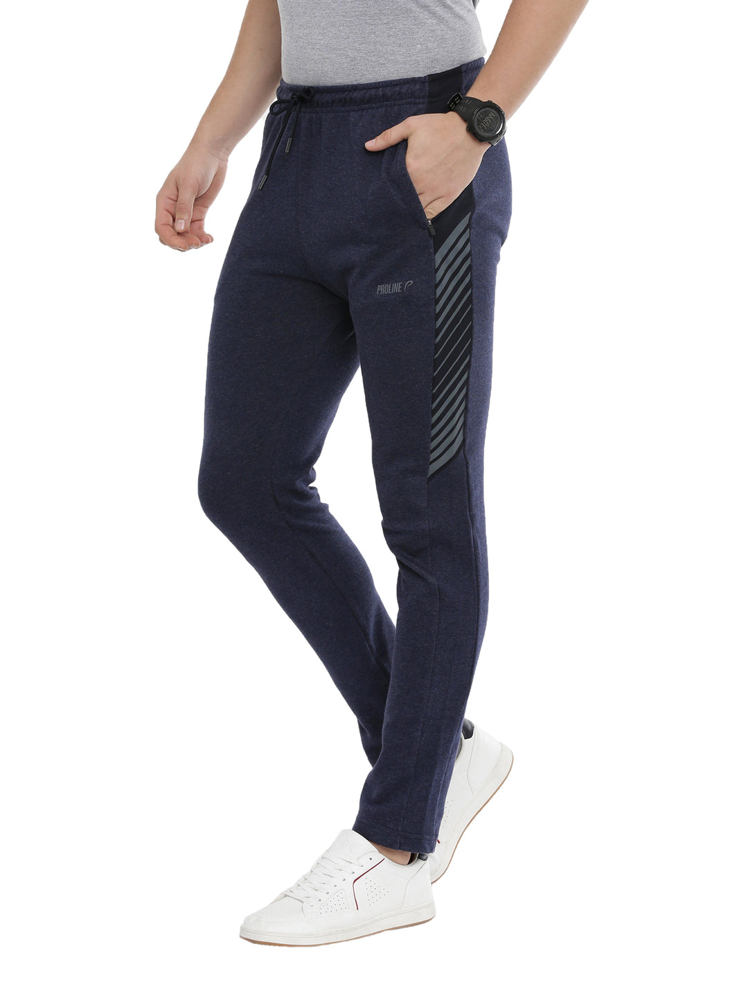 Men's Printed Tapered Track Pants