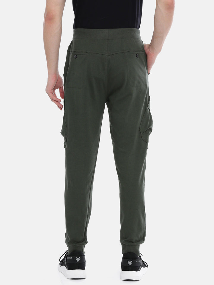 Men's Solid Comfort Fit Track Pants