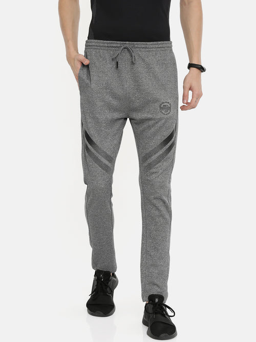 Men's Solid Tapered Track Pants