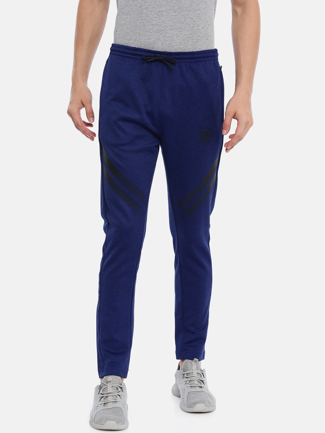 Men's Solid Tapered Track Pants