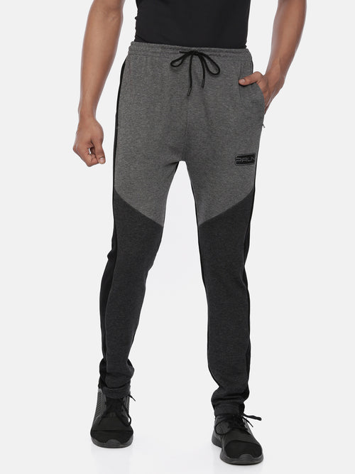 Men's Solid Tapered Track Pants